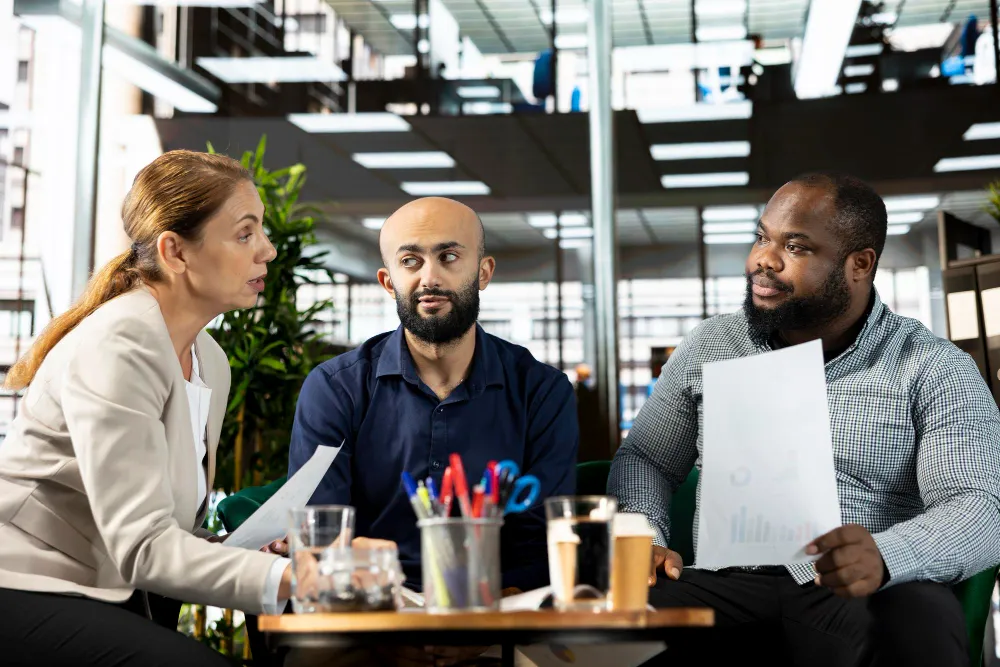 Business English Listening Comprehension - client demand management meeting