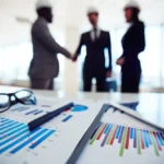 executives in a meeting representing strategic negotiation